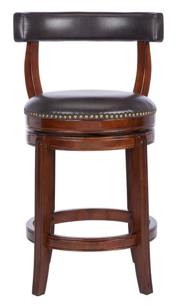 Safavieh Luigi Counter Stool in Walnut, Brown BST7000A
