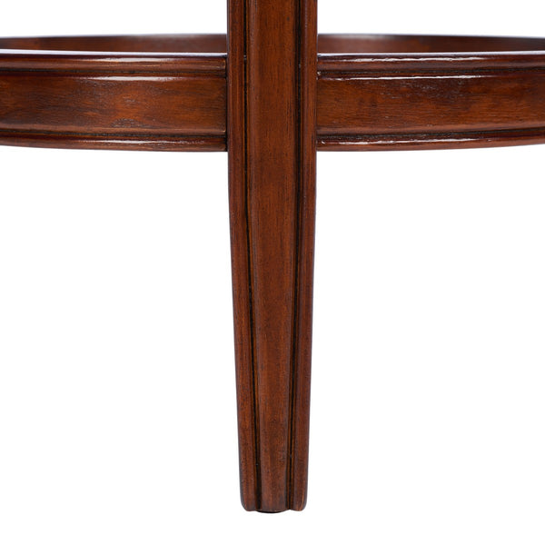 Safavieh Luigi Counter Stool in Walnut, Brown BST7000A