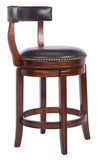 Safavieh Luigi Counter Stool in Walnut, Brown BST7000A