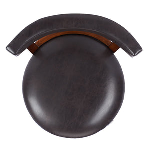 Safavieh Luigi Counter Stool in Walnut, Brown BST7000A