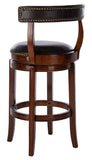 Safavieh Luigi Barstool in Walnut, Brown BST7001A