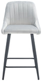 Safavieh Helga Counter Stool Light Grey / Black BST7501B