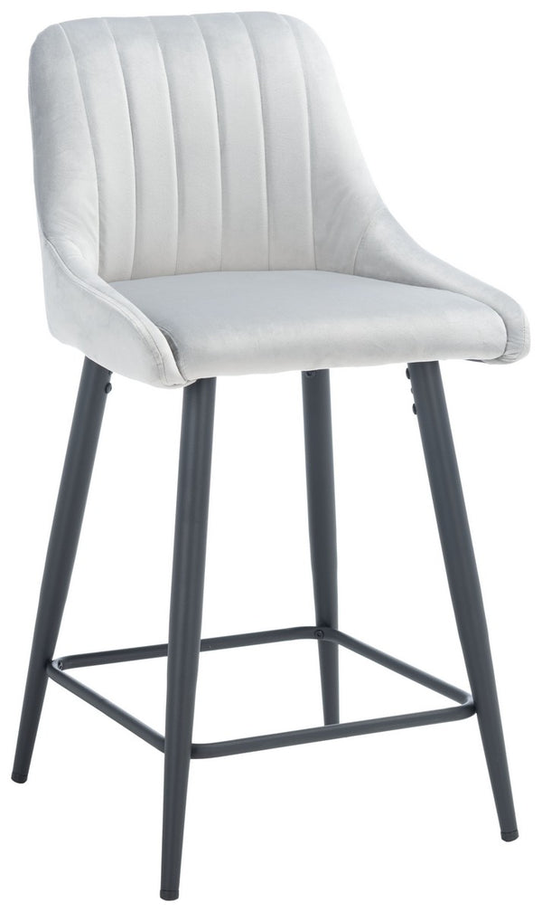 Safavieh Helga Counter Stool Light Grey / Black BST7501B