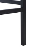 Safavieh Saito Low Back Cane Bar Stool BST9501A