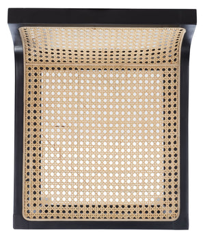 Safavieh Saito Low Back Cane Bar Stool BST9501A