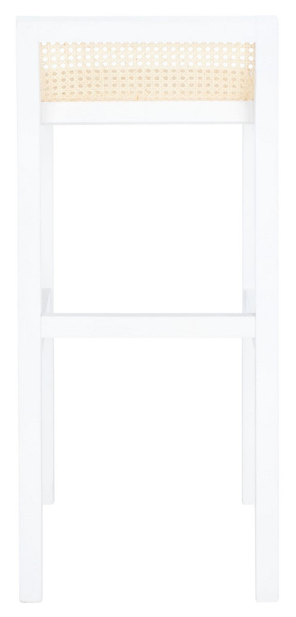 Safavieh Saito Low Back Cane Bar Stool BST9501B