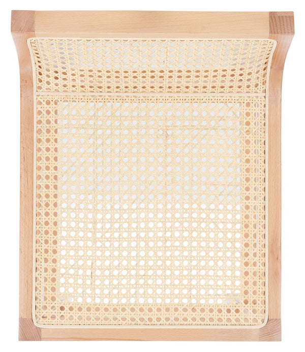 Safavieh Saito Low Back Cane Bar Stool BST9501C