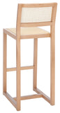 Safavieh Seika Rattan Bar Stool BST9503C