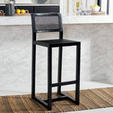 Safavieh Seika Rattan Bar Stool BST9503D