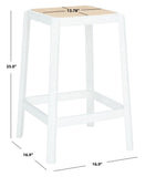 Safavieh Silus Backless Cane Counter Stool BST9504B