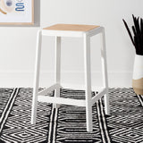 Safavieh Silus Backless Cane Counter Stool BST9504B