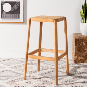 Safavieh Silus Backless Cane Bar Stool BST9505C
