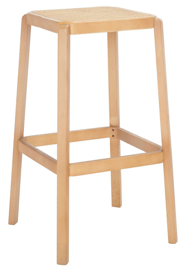 Safavieh Silus Backless Cane Bar Stool BST9505C