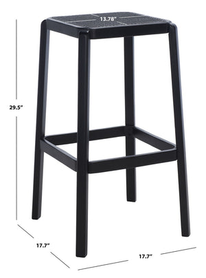 Safavieh Silus Backless Cane Bar Stool BST9505D