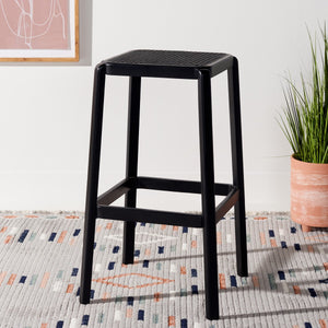 Safavieh Silus Backless Cane Bar Stool BST9505D