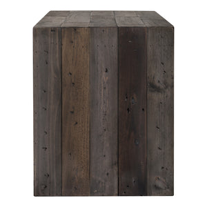 Moe's Home Vintage Bench Small Grey