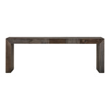 Moe's Home Vintage Bench Small Grey