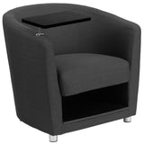 EE1449 Contemporary Commercial Grade Tablet Arm Lounge Chair [Single Unit]