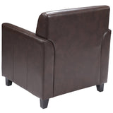 English Elm EE1451 Contemporary Commercial Grade Chair Brown EEV-12034