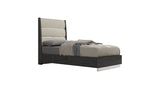 Whiteline Modern Living Pino Bed Twin BT1752-DGRY/LGRY