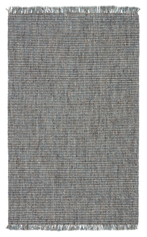 Jaipur Living Caraway Handwoven Solid Gray/ Blue Area Rug (9'X12')