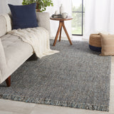 Jaipur Living Caraway Handwoven Solid Gray/ Blue Area Rug (9'X12')