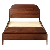 Walker Edison Naples Solid Wood Twin Bookcase Bed XIIXR BTNAPWT