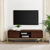 Walker Edison Betty Glam/Modern 60" 2-Drawer Modern Media Console BTTM3FDW