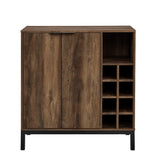 BU34COBCRO - 34" Modern Buffet Reclaimed Barnwood