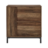 BU34COBCRO - 34" Modern Buffet Reclaimed Barnwood