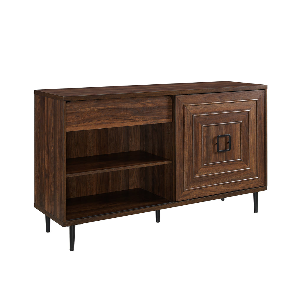 52" Sliding Door Sideboard - Dark Walnut