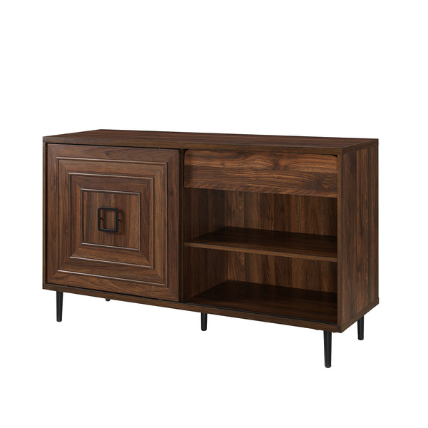 52" Sliding Door Sideboard - Dark Walnut