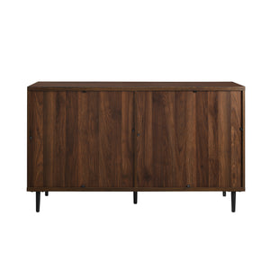 52" Sliding Door Sideboard - Dark Walnut