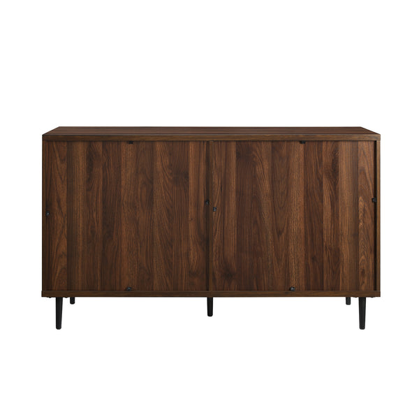 52" Sliding Door Sideboard - Dark Walnut