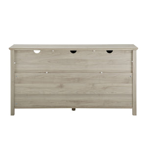 Mila 58" 2 Door Angled Groove Sideboard