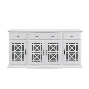 Landon 60" Tiered Fretwork Sideboard
