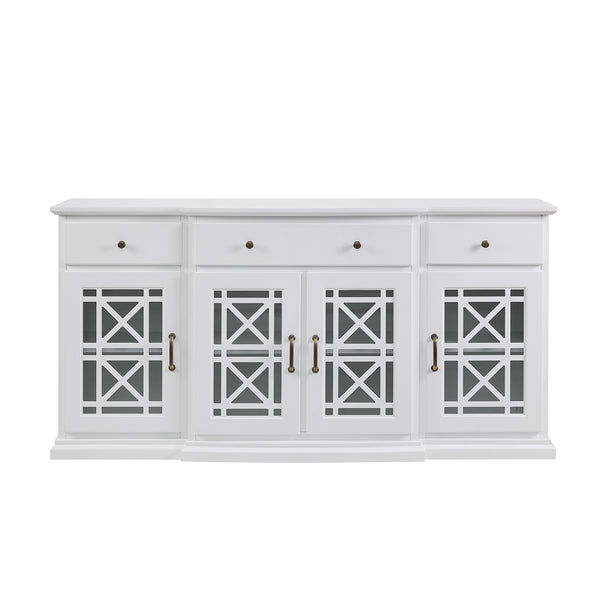 Landon 60" Tiered Fretwork Sideboard