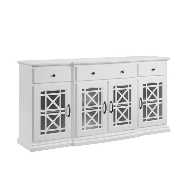 Landon 60" Tiered Fretwork Sideboard