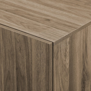 Walker Edison Contemporary Minimalist 4-Door Sideboard XIIXR BU70KCSBSG