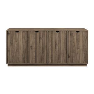 Walker Edison Contemporary Minimalist 4-Door Sideboard XIIXR BU70KCSBSG