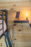 Bunk Light with USB Port and Dimmer Switch in Black