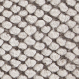 Chandra Rugs Burton 65% Wool + 35% Viscose Hand-Woven Contemporary Rug Silver 9' x 13'
