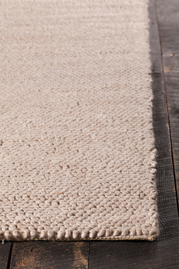 Chandra Rugs Burton 65% Wool + 35% Viscose Hand-Woven Contemporary Rug Beige 9' x 13'