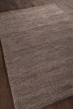 Chandra Rugs Burton 65% Wool + 35% Viscose Hand-Woven Contemporary Rug Taupe 9' x 13'