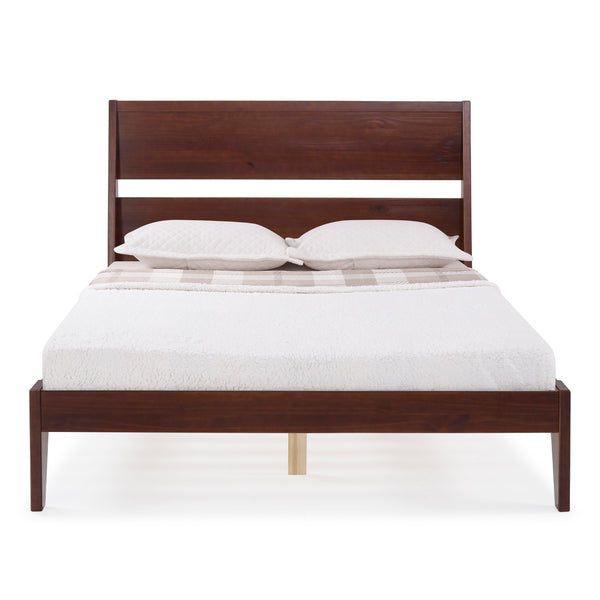 Malyn Queen Solid Wood Modern Platform Bed