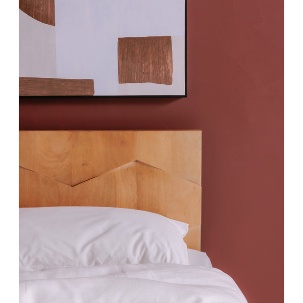 Moe's Home O2 King Bed Light Golden BZ-1131-21