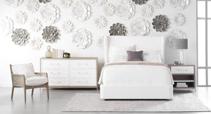 Essentials for Living Stitch & Hand - Dining & Bedroom Balboa Standard King Bed 7128-3.LPPRL/NG