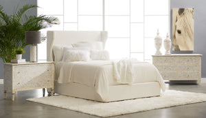 Essentials for Living Stitch & Hand - Dining & Bedroom Balboa Cal King Bed 7128-2.LPPRL/NG