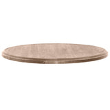 Essentials for Living Bella Antique Bastille 60" Round Dining Table Top 8077.SGRY-PNE