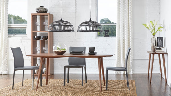 Hasina Side Chair in Gray - Set of 2